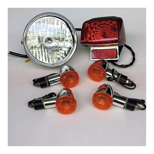 Feu arrière de moto pour Haojue GN 125cc clignotant et feu stop complet
