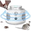 Mouse Repellent Ultrasonic, 360 Mice Repellent Indoor Rat Deterrent Get Rid of Mice with LED Lights, Squirrel Rodent Repellent for Attic Houses Barns Garage Basement RV
