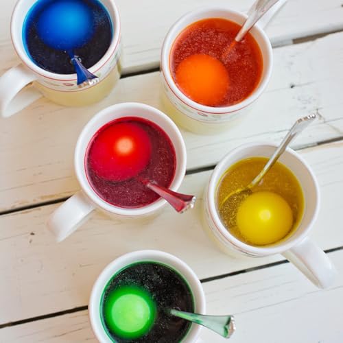 Wilhelm Sell® 15X Polvere Colorante Per Uova Di Pasqua - Perfetta Per Colorare E Dipingere Le Uova Di Pasqua - Adatta Per Uova Bianche E Marroni - Coloranti Per Uova Di Pasqua (Colorato) - 4