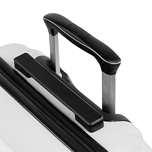 SKPAT - Koffer en Handbagage Koffer 55x35x25 - Cabin Luggage, Carry On Suitcase, Cabin Suitcase. Combinatie Hangslot, Witte Dans - Image 5