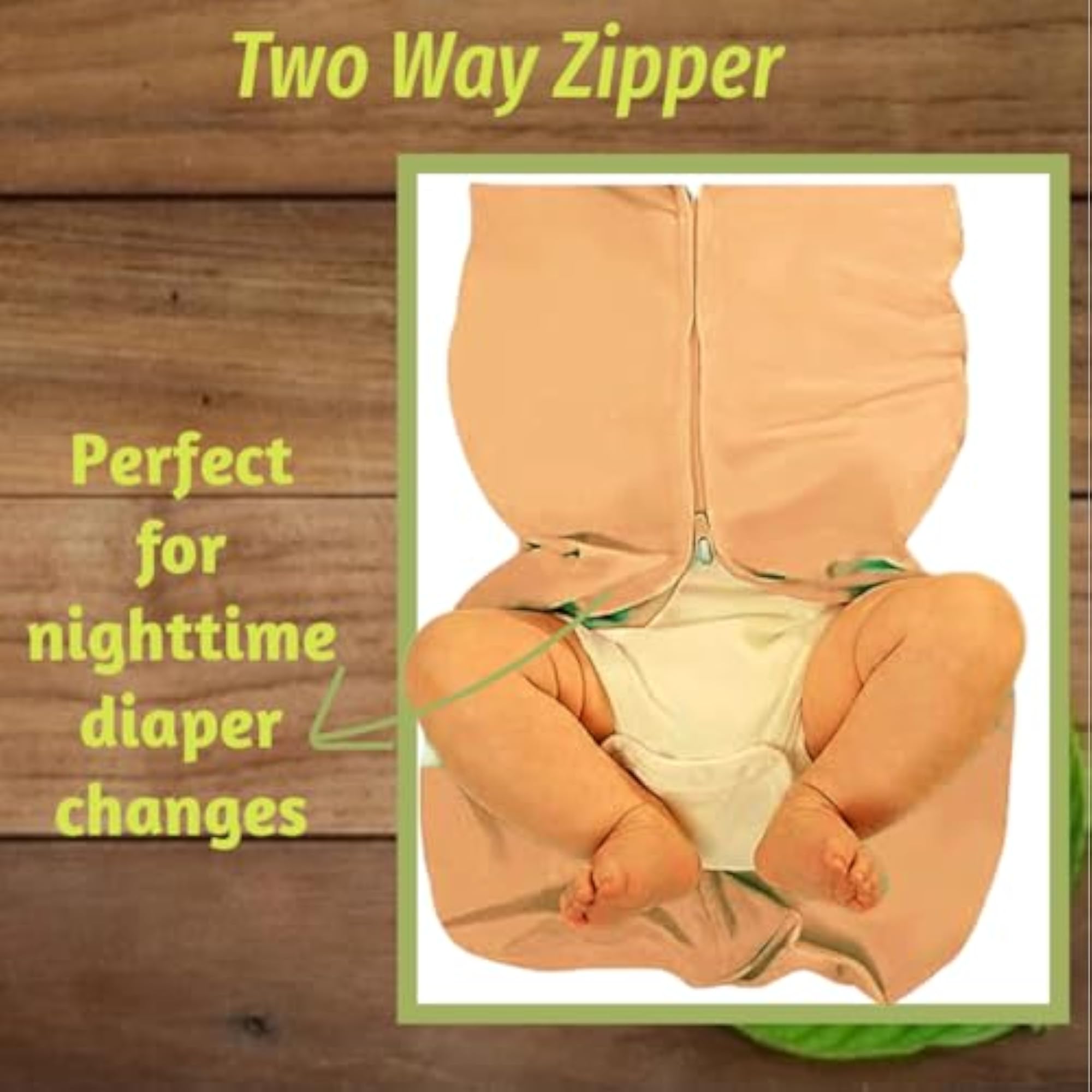 Zipper Swaddle Sleeping Sack for Newborns