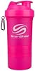 SmartShake Original Multi-Storage Shaker Bottle 600ml - Neon Pink