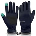 ihuan Winter Waterproof Ski Gloves Men Women, Snow Warm Cycling Cold Weather, Driving Biking Running