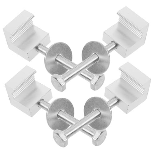 Unomor 4pcs Heavy Duty j Hook Toolbox Mounting Clips for Truck Bed Accessories