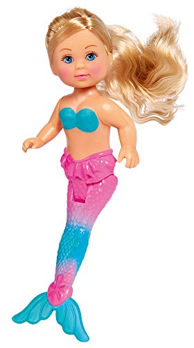 Simba 105733336 - Steffi LOVE Mermaid Friends, Puppe als zauberhafte Meerjungfrau mit Schwester Evi, Delfin Figur und… – Bild 4