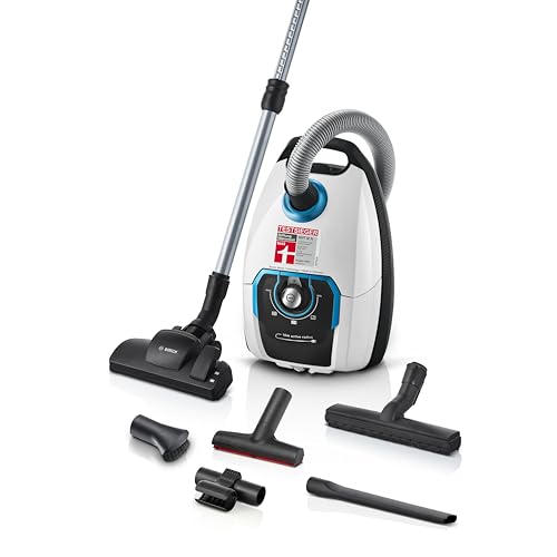Bosch Staubsauger mit Beutel ProSilence Serie 8 BGB75XSIL, Bodenstaubsauger, ideal für Allergiker,...