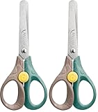 LES CISEAUX RESPONSABLES : Avec leurs anneaux composés à 50% de fibres de bois certifiées FSC, les ciseaux Security Smiling Planet portent bien leur nom ! Cette composition responsable leur permet d'intégrer 50% de plastique en moins. Ciseaux avec système de blocage des lames et bouts ronds, pour enfants à partir de 4 ans.