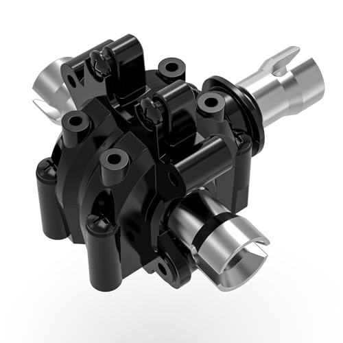 Hosim Upgraded RC Cars Front Gear-Box Assembly FY-QBX03 for X07 X08 X07W X15W RC Truck Replacement Parts, Helical Gear Differential Assembly Parts 1/10 RC Car