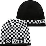 Vans Circle Tab Beanie Gorro, Black, One Size Unisex Niños