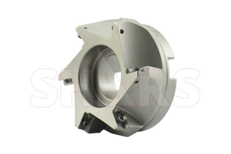 Shars 4" 75 Degree Face Mill [APKT 1604 Insert] NEW 404-2603W S[