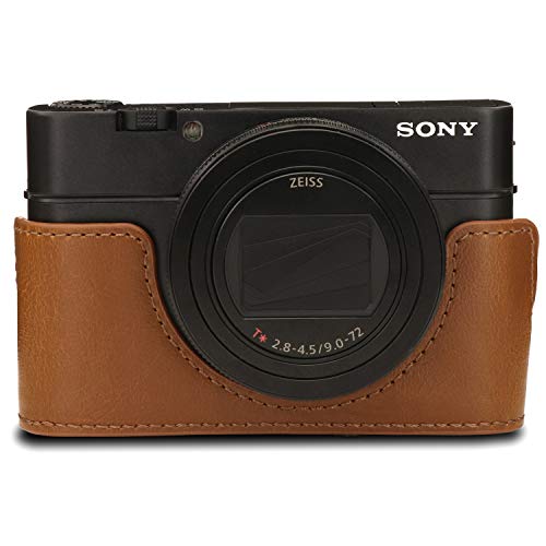 Funda de cuero MegaGear MG1732 para Sony DSC-RX100 VII miniatura 3