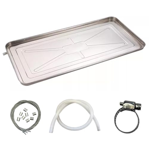 Bac d'égouttement pour climatiseur central portable de 99,3 cm avec tuyau de drainage