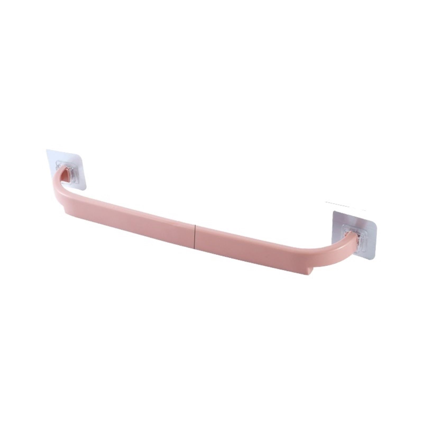 Bathroom towel rail 1Pc Towels Hanger Toilet Suction Cup Holder Kitchen Bathroom OrganizerAdhesive Towel Rack Bar Shelf Wall Mounted(Pink)