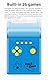 CZT Würfel-Spielkonsole, großer Bildschirm, 999 in 1 Blockspiel, Retro-Handheld-Konsole, tragbare elektronische Ziegelspiele, Spielzeuggeschenke für Kinder/Studenten/Freunde