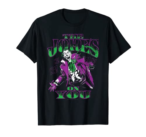 DC Comics Batman Joker The Jokes On You Camiseta