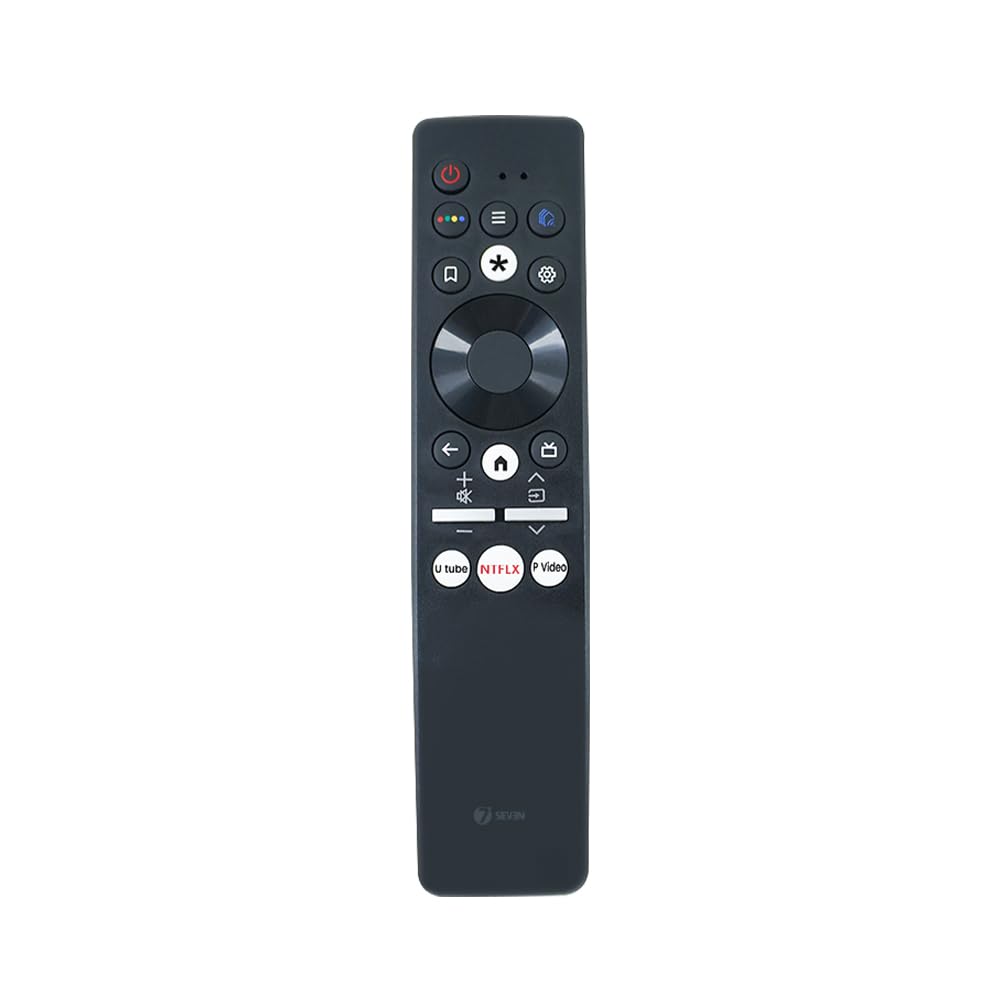 7SEVENĀ® HTR-U29a Compatible with Haier Google Tv Remote Suitable Only for 65S8GT 55S8GT 75P7GT 65P7GT 55P7GT 50P7GT 43P7GT Model’s Full HD Ultra 4K Television, No Voice Command, Plug & Play Control 7SEVENĀ® HTR-U29a Compatible with Haier Google Tv Remote Suitable Only for 65S8GT 55S8GT 75P7GT 65P7GT 55P7GT 50P7GT 43P7GT Model’s Full HD Ultra 4K Television, No Voice Command, Plug & Play Control