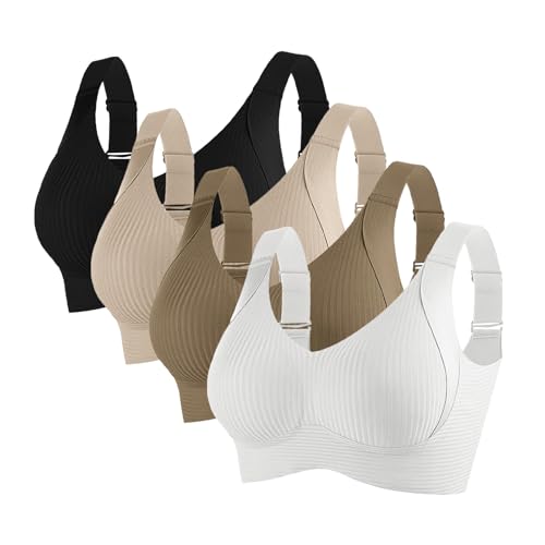 Soutien-gorge sans armatures à larges bretelles pour un maintien doux optimal