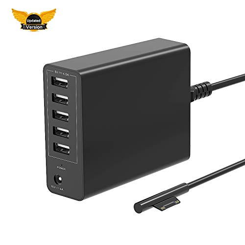 65W Microsoft Surface Pro Multifunction Travel Charger for Surface Pro 3 4 5