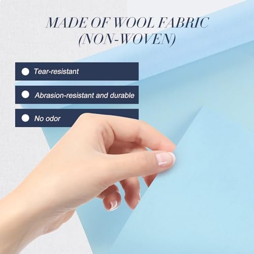 AiQInu 5M Blue Fleece Table Runner Table Decoration Centerpiece Table Runner Decorative Table Cloth - Image 2