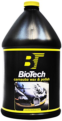 BioTech Carnauba Wax & Polish, Carnauba Wax, Cream Wax, Polish Wax, Cleaning Wax, Long Term Protection, Thick Wax 128 oz (1)