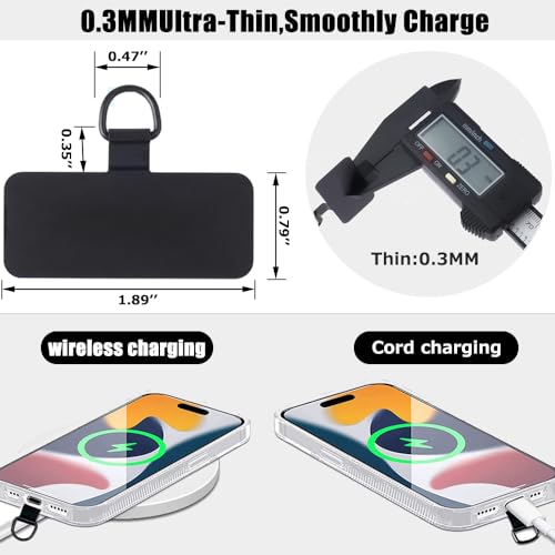 Phone Tether Tab,Bending 0.2mm Ultra-thin Stainless Steel Phone Metal Patch G - 第 14/68 張圖片