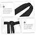 UPKOCH 2pcs Comfortable Martial Arts Belt Black Karate Belt for Boys and Girls Teens Adults