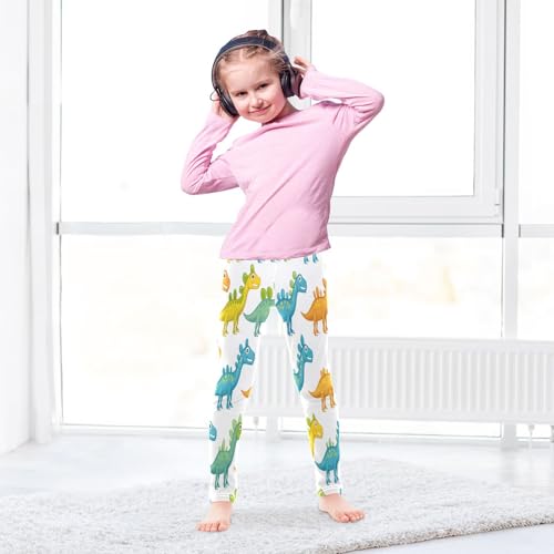 Bolaz Toddler Girls Leggings Printed Yoga Pants Leggings Repetitive Dinosaurs for Kids4