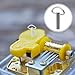 Kisangel 3Pcs Metal Winding Key, Music Box Clockwork Replacement Accessories for DIY Music Box Wind Up Mechanism Repair