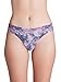 Under Armour UA Pure Stretch No Show Thong - Print 3Pk, Pink Elixir Print, SM