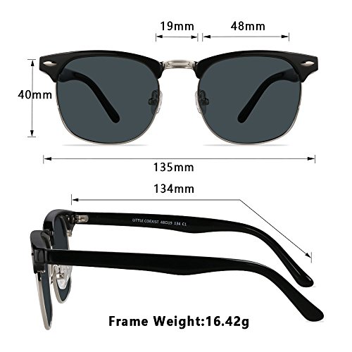 LifeArt Oversize Multifunction Sunglasses, UV400 Protection, Retro for Men/Women2