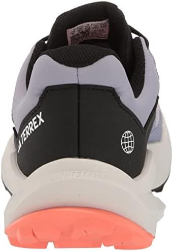 adidas Women's Terrex Trailrider GTX Trail Running Shoe, Silver Violet/Blue Dawn/Coral Fusion, 8 | Image 2