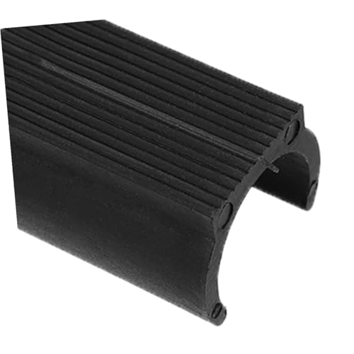 Image of U Shaped Floor Glides: 25Pcs 19mm Plastic Chair Foot U Shaped Floor Glides Tubing Caps Cover Chair Foot Pads Furniture Rectangle Non-Slip Leg Tip Protectors