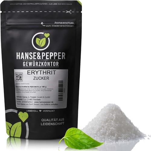1kg Erythrit kalorienfreier Zucker Erythritol Gourmet 1A Qualität- Greenline Serie