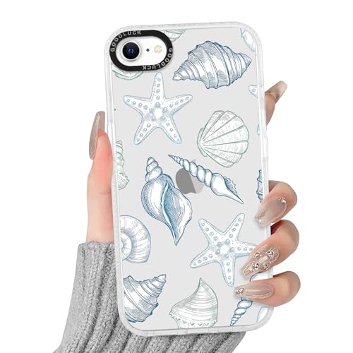 Yoedge Transparente Funda para iPhone 16e/SE 4/SE 2025 6,1