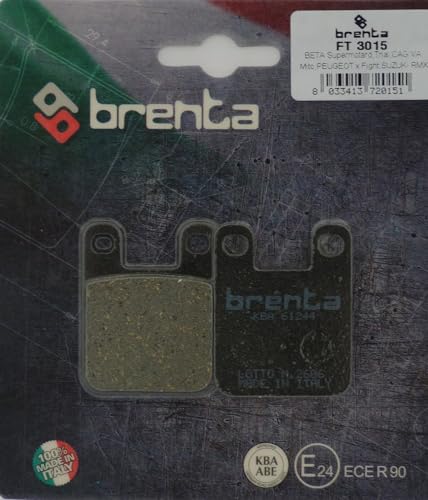 Brenta Bremsbeläge Organisch Motorrad für Alfer, Aprilia, Beta, Cipi, Derbi, Gas