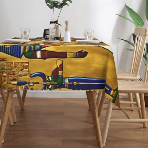 Nappe rectangulaire en tissu Ancient Egypt Tribe de qualité supérieure - 4