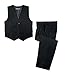 Spring Notion Baby Boys' 5 Piece Pinstriped Vest Set Pink Size 2T