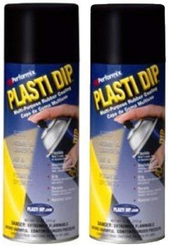 Amazon パーフォミックス プラスティディップ 113ブラックラバースプレー 2パック コーティング剤 車 バイク