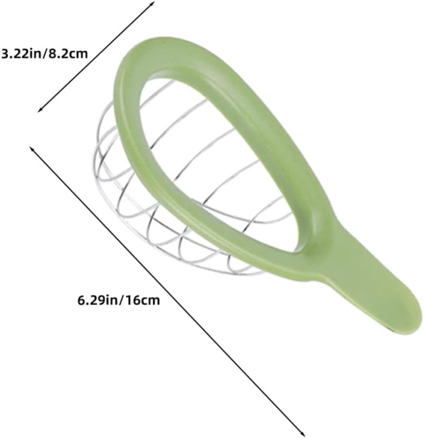 TEHAUX 4pcs Avocado Slicer and Pitter Set with Ergonomic Handle Design, Stainless Steel Fruit and Vegetable Chopper, Versatile Kitchen Tool for Home Kitchens and Catering Services