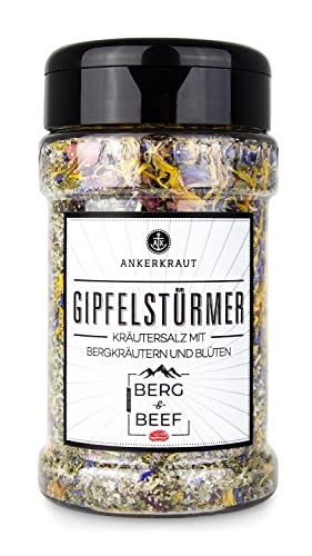 Ankerkraut Gipfelstürmer Gewürz, 150g im Streuer, für Fisch, Fleisch und Gemüse, Allrounder zum Streuen, Lecker zu Hause Kochen, Premium Qualität