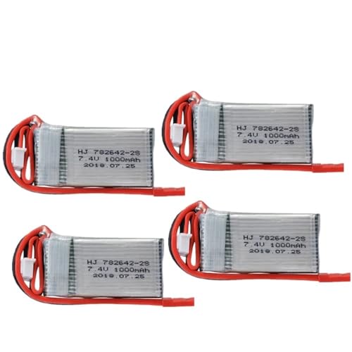 �o�b�e���[ X600 2S 1000mAh 25C 782642 7.4V 1000mAh �ɓK��(1PCS)