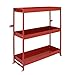 Monster Racking - Scaffale Volcano Rosso per Van in Acciaio Inossidabile con 3 Ripiani 116,5cm x 115cm x 34,8cm