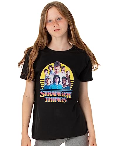 Stranger Things Camiseta Child Kids Girls Boys Personajes Logo