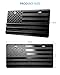 FBJTDQ American Flag Front Bumper License Plate - Black Plastic Plates with 3D Embossed Patriotic Decor for Cars with Screws