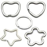 ✔Geltungsbereich: Einfacher Schlüsselring für Schlüsselring, ähnliche Anwendungen, taschenanhänger, foto charms, mehrere Schlüssel oder um Schlüssel mit einem Anhänger zu verbinden, findet auch in der bastelwelt verwendung, der phantasie sind keine grenzen gesetzt.