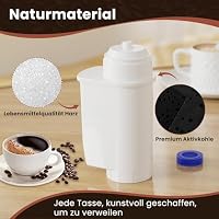 GOLDEN ICEPURE Wasserfilter Kaffeevollautomat für Siemens® Wasserfilter EQ Series, EQ3/EQ6/EQ9, EQ500, S700, Brita® Intenza 575491, Bosch® TCZ7003, TCZ7033, NSF-zertifizierter, 8 stück – Ansicht 4