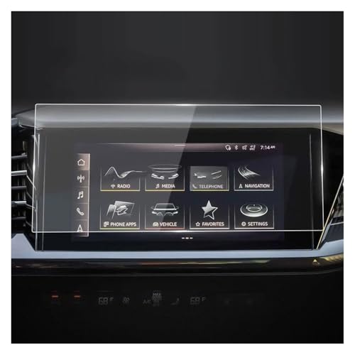 Film Protection Verre Trempé pour Q4 E-tron 2022 Écran Radio GPS 11,6 Pouces Anti-Rayures