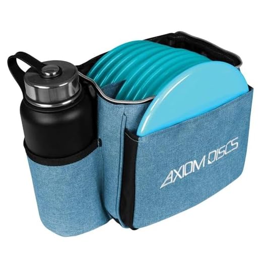 Axiom Discs Cell Disc Golf Starter Bag (Heather Teal)