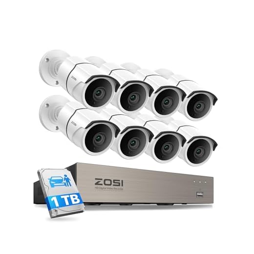 ZOSI 3K Home Security Camera System