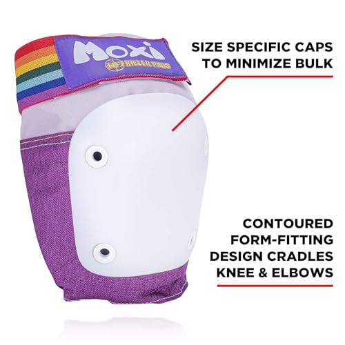 image for 187 Killer Pads Six Pack Pad Set, Protective Gear for Elbows, Knees, a